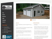 Tablet Screenshot of bearmountainconstruction.com